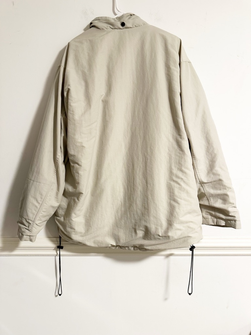 Vintage Old Navy Men's XXL Beige Utility Jacket - Lightweight Field Coat - Picture 3 of 9